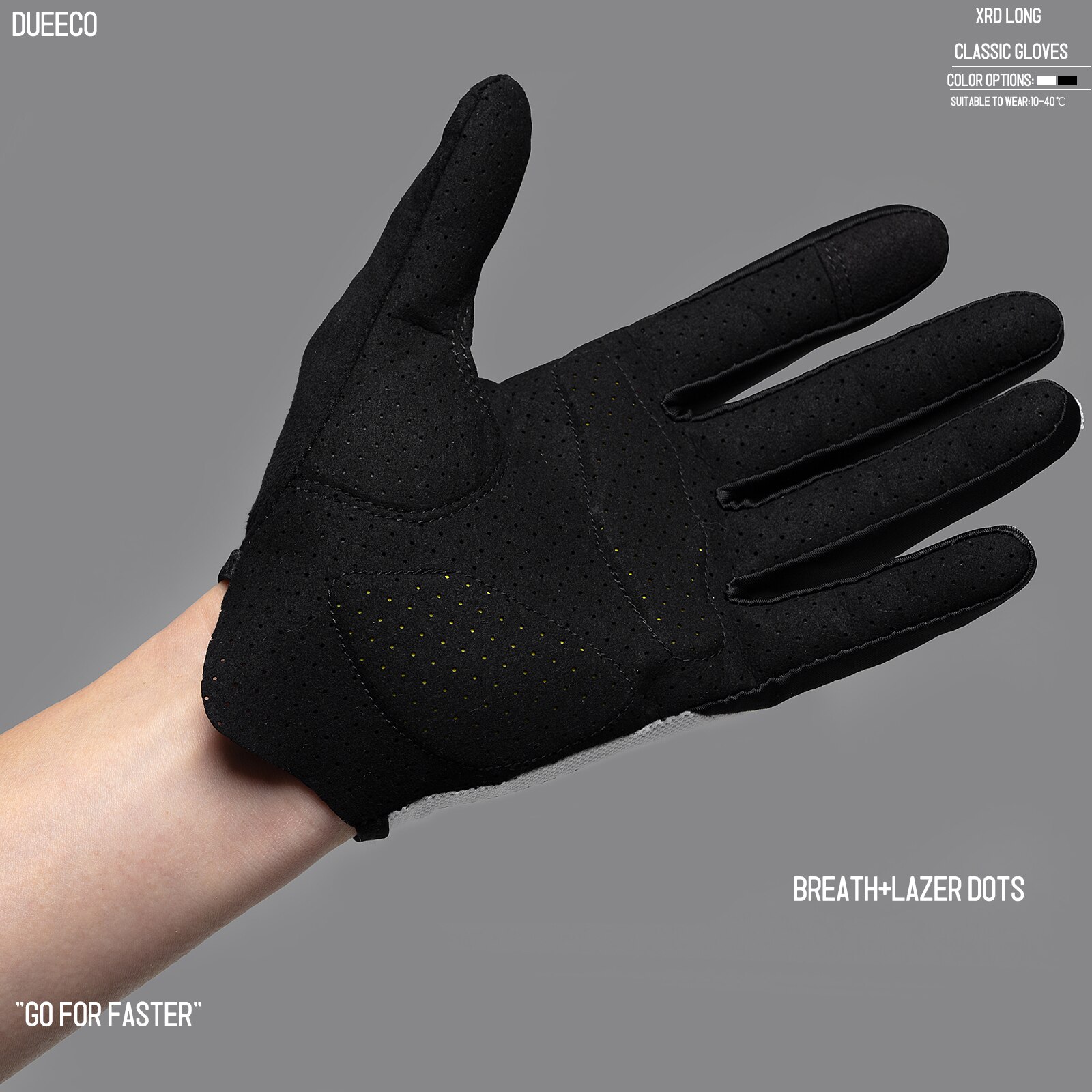 Luvas de ciclismo dueeco, luvas de bicicleta, luvas de bicicleta-dedo completo mtb mx luvas xrd almofada de absorção de choque design de tela de toque antiderrapante