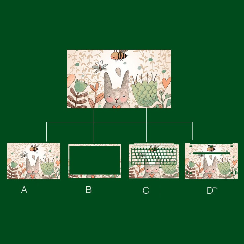 Laptop Sticker Vinyl Stickers Voor Lap Top Pvc Voor Mac Book 13.3 15 Air Pro Voor Lenovo L340 Voor dell Inspiron 15 Voor Acer