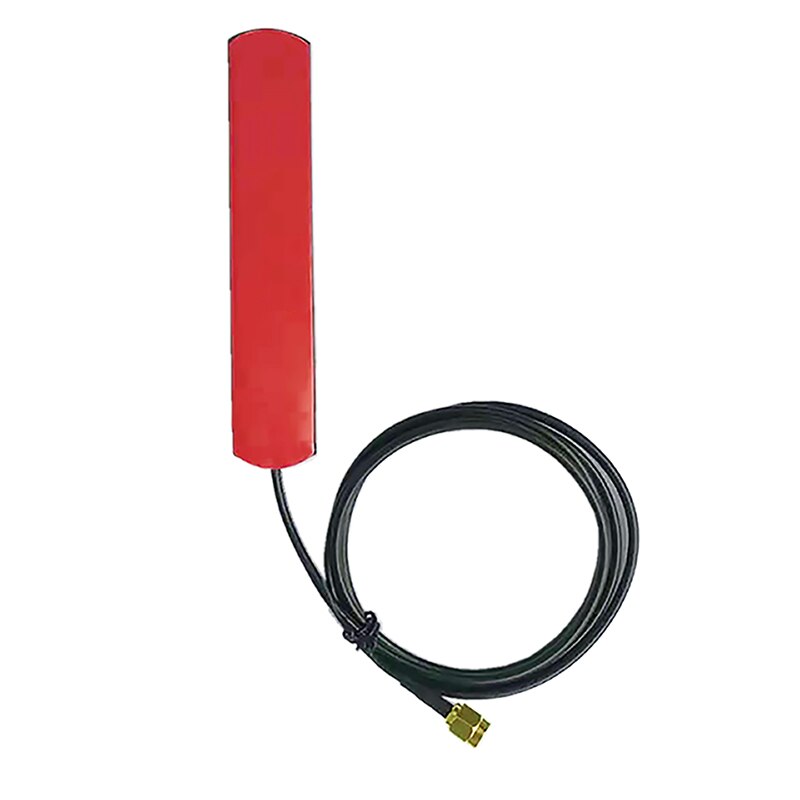 GSM GPRS WCDMA Adhesive Mount Antenna 3dBi 900/1800MHz 2G 3G RG174 Extension Cable Signal Aerial for M2M Vehicle GPS Cell Phone