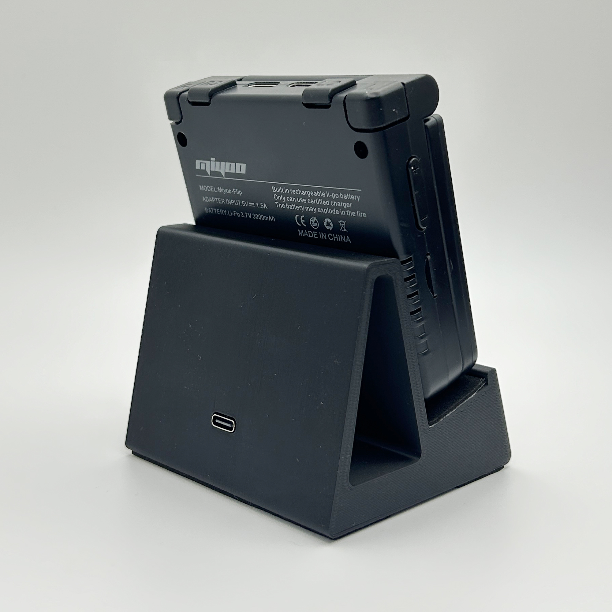 Miyoo Flip Charging Base Magnetic Charging Stand DIY Accessories Charging Dock And Display Stand For Miyoo Flip V2 Console