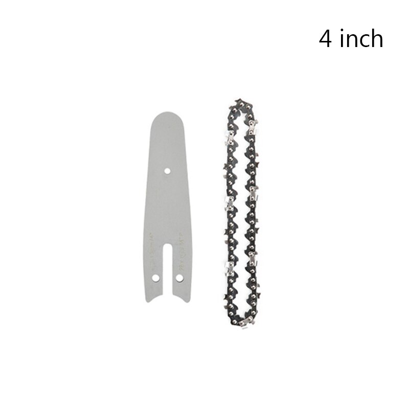 4 6 Inch Chains for 4/6 Inch Electric Saw Chainsaw Chain 6 Inches Electric Saw Parts,4 6 Inch chainsaw guide plate: 4 inch-C