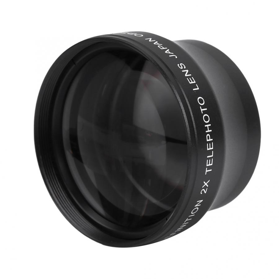 2X Vergroting High Definition Converter Telelens Voor 37Mm Mount Camera Lens Macro Lens