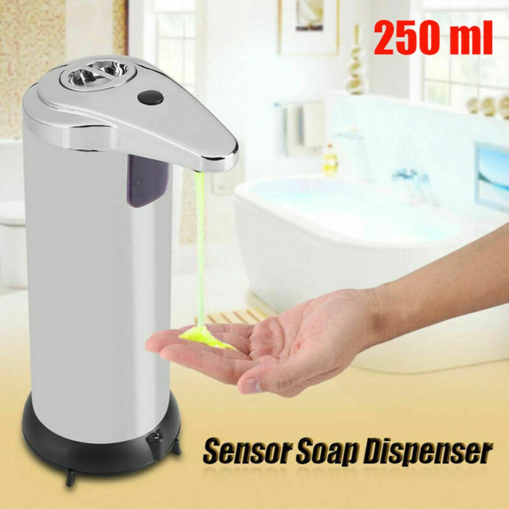 Automatic Soap Dispenser Infrared Touchless Motion Bathroom Dispenser Smart Sensor Liquid Stainless Steel Soap Dispenser