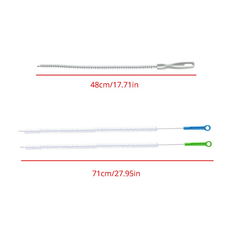 Rohr bagger bürste Bad Kanal Haare entfernen Spüle Reinigungs bürste 48/71cm Abfluss reiniger biegbare flexible Reinigungs werkzeuge