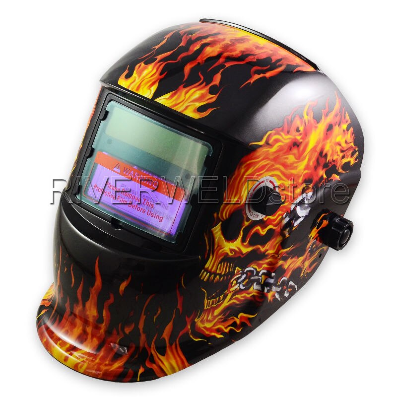 DIN.913 Automatic Welding Helmet Solar Cells& lithium less Than 20Amps TIG Welding Grandado