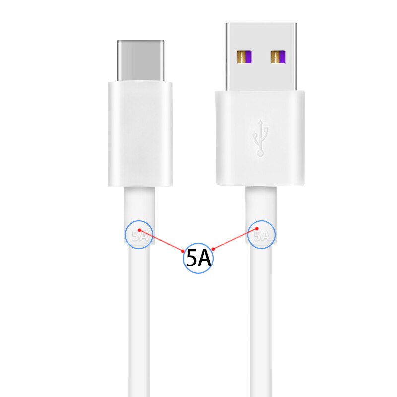 Super câble de charge rapide 5A original de 1/1,5/2 m, pour huawei P20/10/9/pro, honor view 20 V20 V10 V9 Magic 2 note10 8,