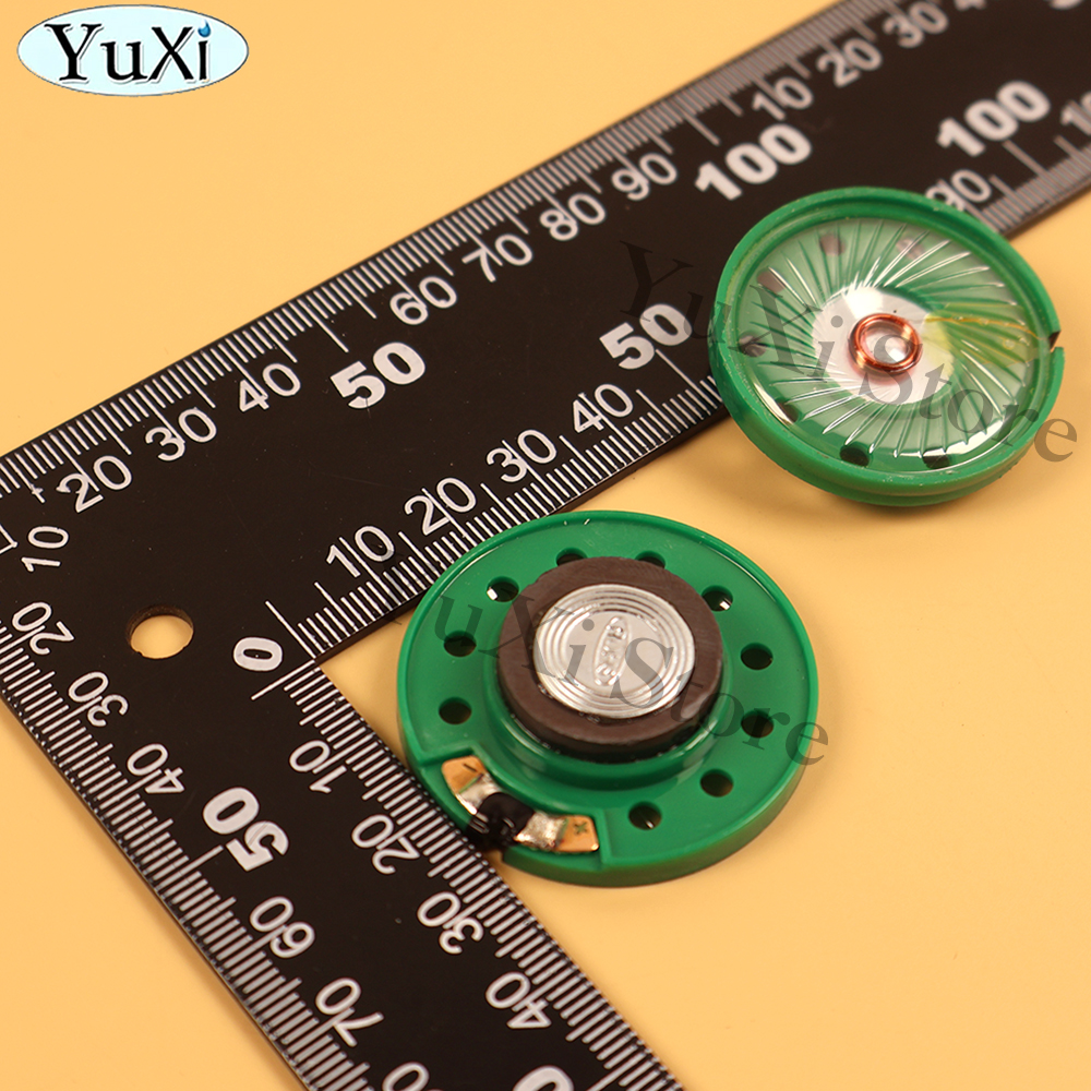 2 uds 16 Ohm 0,5 W 0,25 W altavoz de bocina 16R diámetro 21mm 23mm 27mm 29mm 36mm 40mm 20mm altavoces ultrafinos
