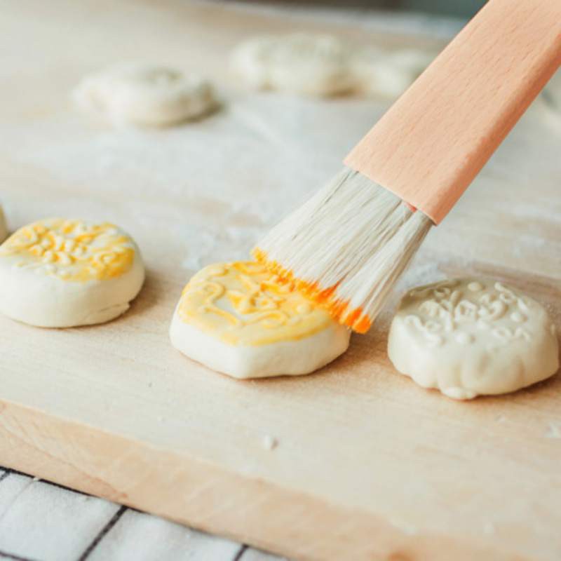 Practical Japanese Wooden Barbecuing Brush Oil Bas... Grandado