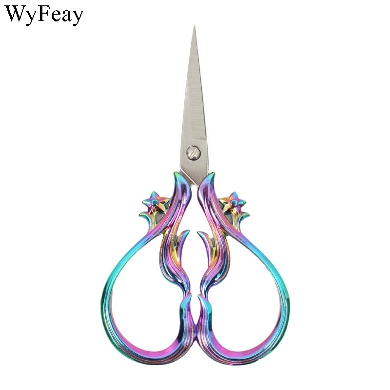 Tijeras Vintage de sastre Retro antiguo, tejido de costura, bordado y costura, suministros de corte de hilo