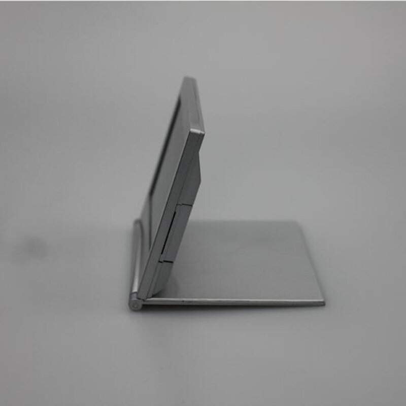 Foldable Digital Alarm Clock Portable Travel Electronic Clock Perpetual Calendar Temperature Time LCD Alarm Clock for Home Decor