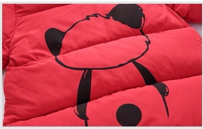 Kleinkind Baby Strampler Winter Baby Jungen Mädchen lässig Baumwolle Dicke Warme Mit Kapuze Strampler Kleinkind Baby Gesamt Overall Kleidung