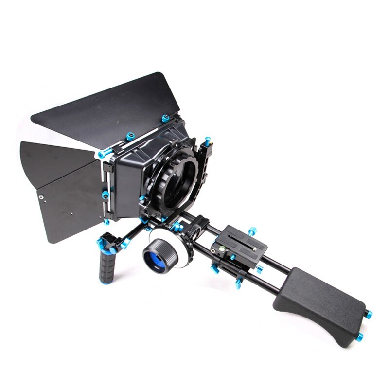 Dslr-camera met harde stops,  f3 follow focus camera-focusregelaar voor 5 d 2 5 d 3 6d 600d d7100 dslr-camera's