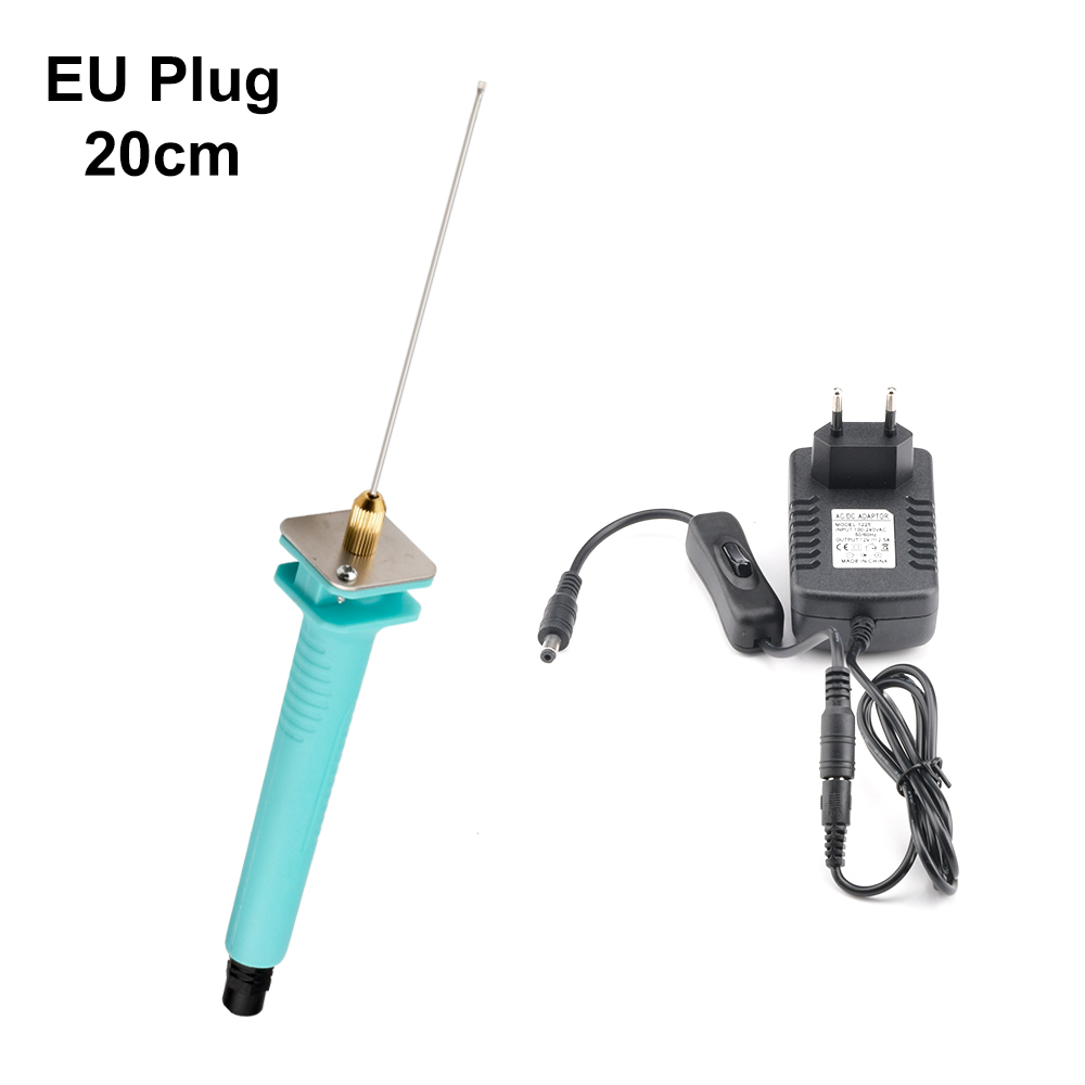 Foam Cutter Pen 15W 110V-240V Electric Foam Polystyrene Cutting Machine Portable Styrofoam Cutter DIY Cutting Tools: EU plug 20cm