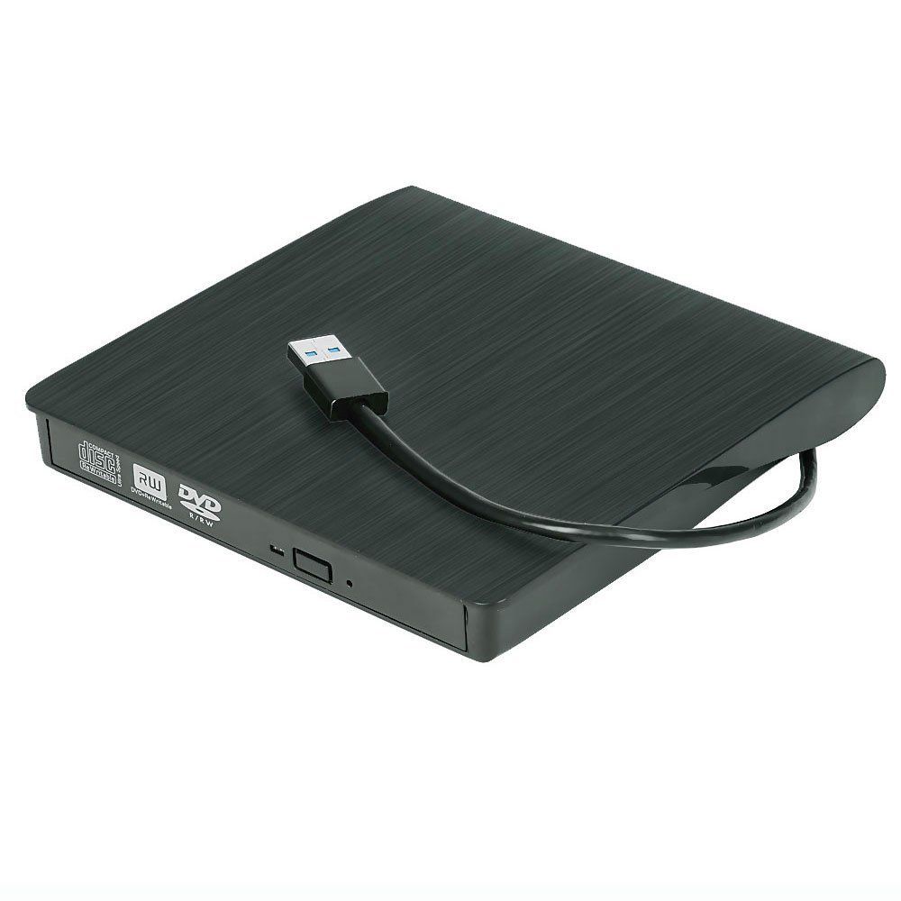 Slim Portable External USB 3.0 CD/DVD +/-RW Drive DVD/CD ROM Rewriter Burner High Speed Data Transfer For Laptop Desktop PC