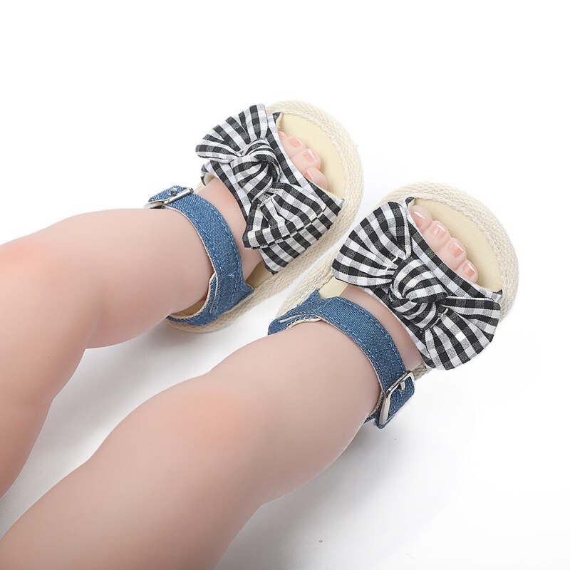 Sandales à pois pour bébés filles, chaussures de princesse, de fête, de plage, d'été