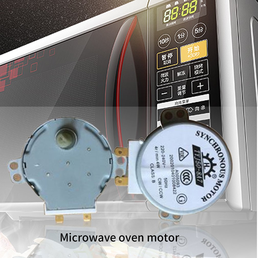 Voor Haier / Midea / Galanz Magnetron Draaitafel Synchrone Motor Glas Plaat/Tray Synchrone Motor Bar TYJ50-8A7