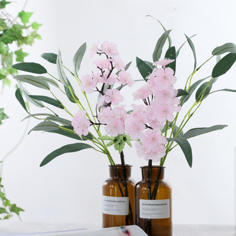 Plants Garden Party Decor Simulation Plant Sprig Eucalyptus Leaves Artificial Flowers Home Decoration Flower Arrangement