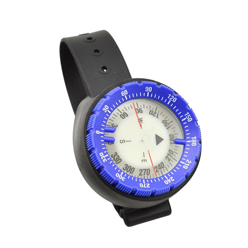 Boussole de plongée sous-marine professionnelle, 50m, navigateur numérique étanche, pour plongée sous-marine M5TC: BL