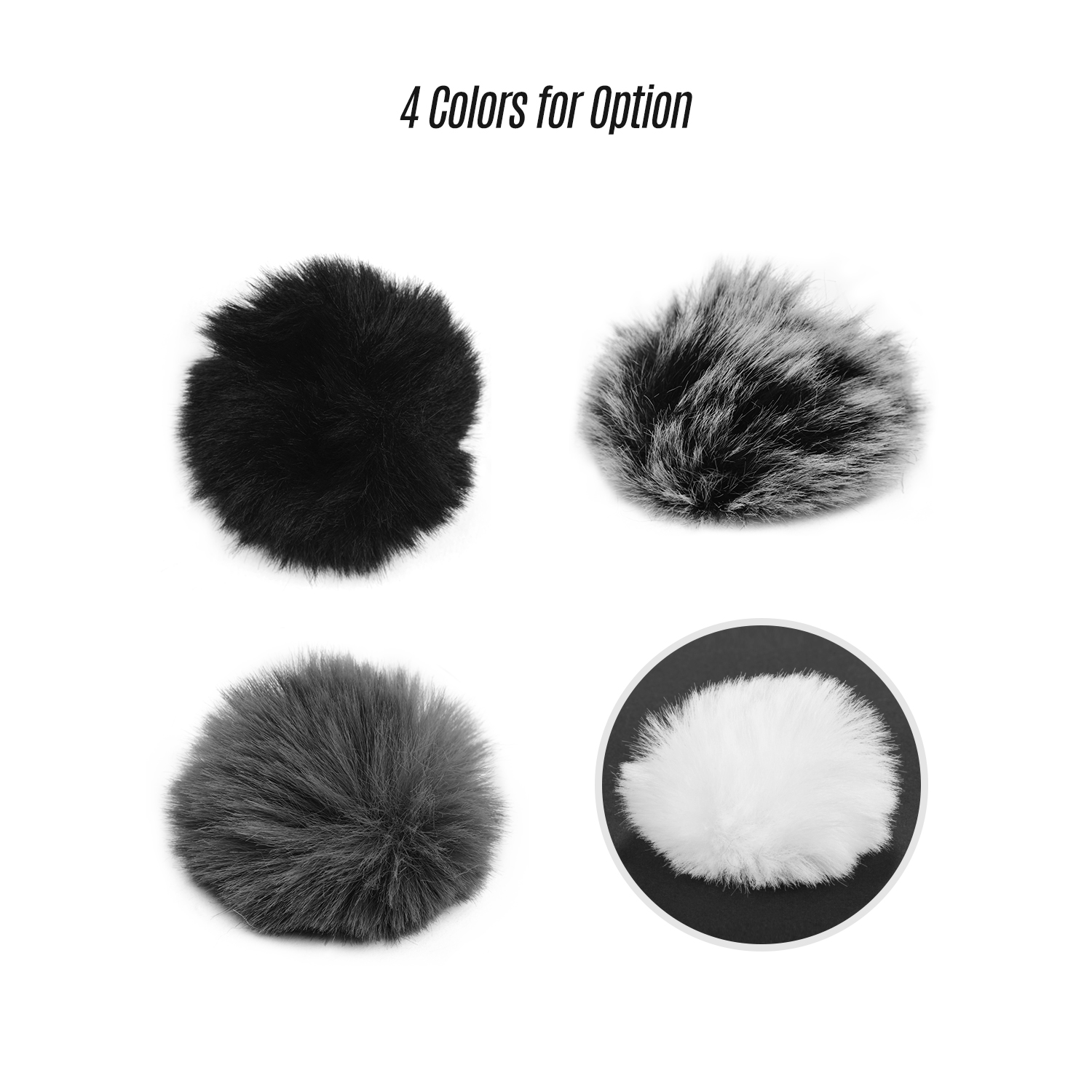 Lapel Mic Furry Windscreen Fur Windshield Wind Muff Soft Comfortable For SONY RODE BOYA Lapel Lavalier Microphones