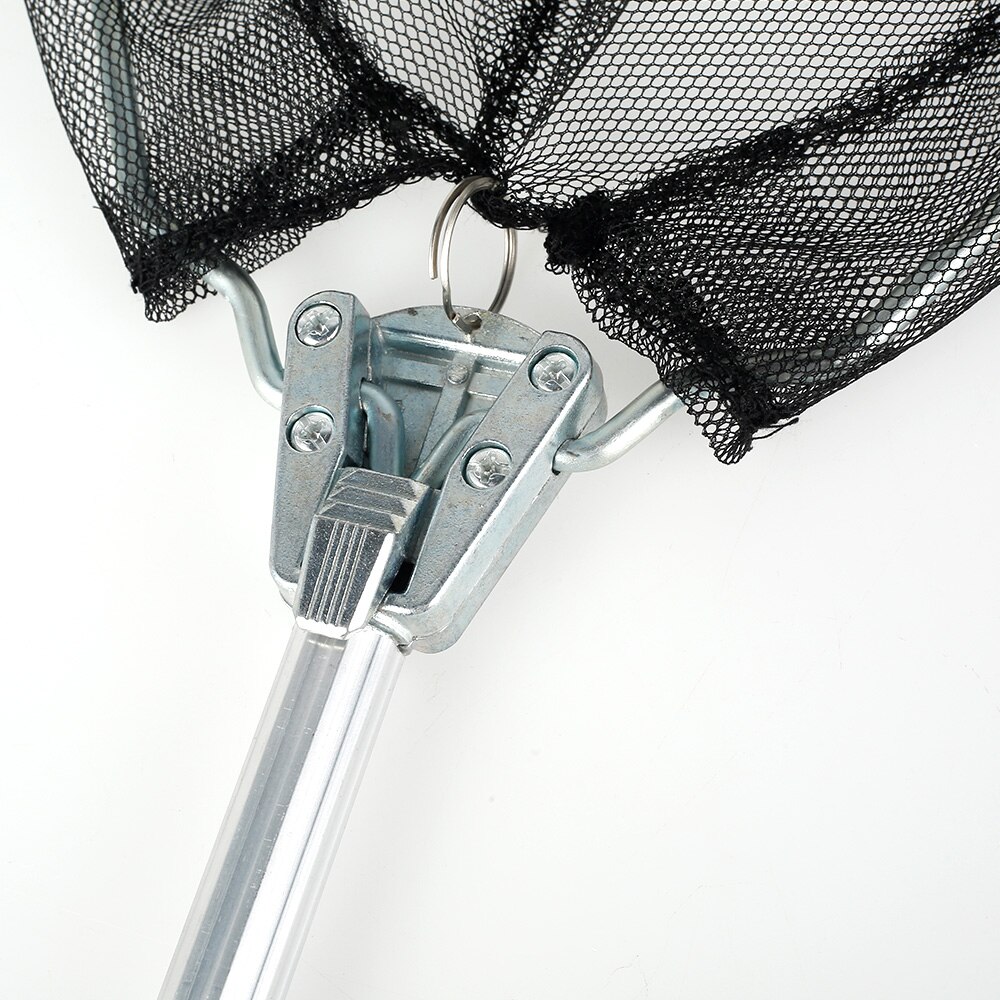 Floating Fishing Net Portable Folding Triangular Landing Fishing Net Trout Catch Release Durable Nylon Mesh Fly Fish Landing Net