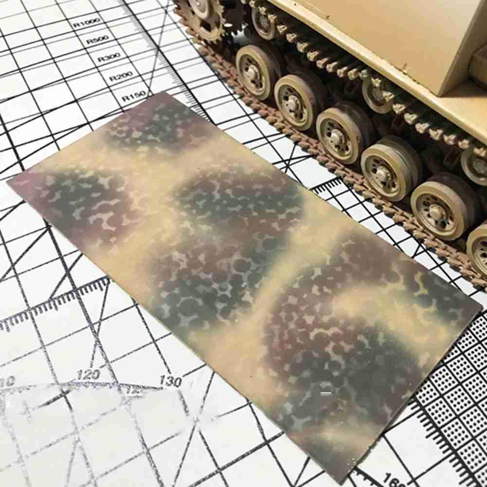 Hand-made Model Coloring To Cover Light And Shadow Plate Camouflage Leaking Accessories DIY Model