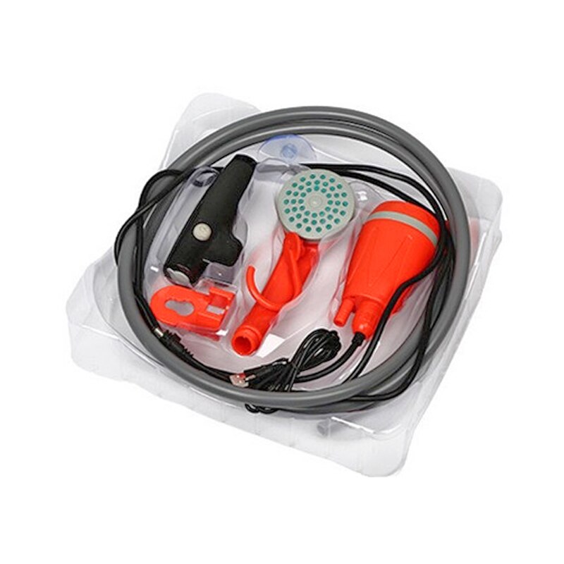 Biltvätt camping dusch bärbar usb laddning bil dusch tvättmaskin elektrisk pump för utomhus camping resor husdjur hund man kvinna