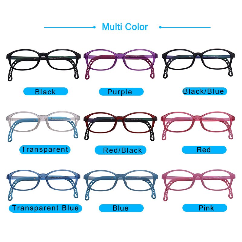 Wholes Kids Optical Glasses Frames Boy Girl Myopia Prescription Eyewear Child Spectacle Frame Student Eyeglasses Frame