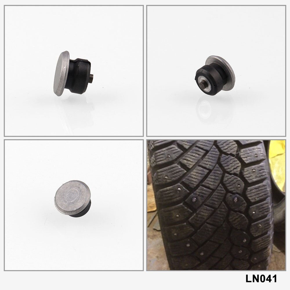 100 stk vinterdæk pigge pigge aluminium bildæk pigge skrue hjul dæk snekæder pigge til bil bil motorcykel suv atv lastbil