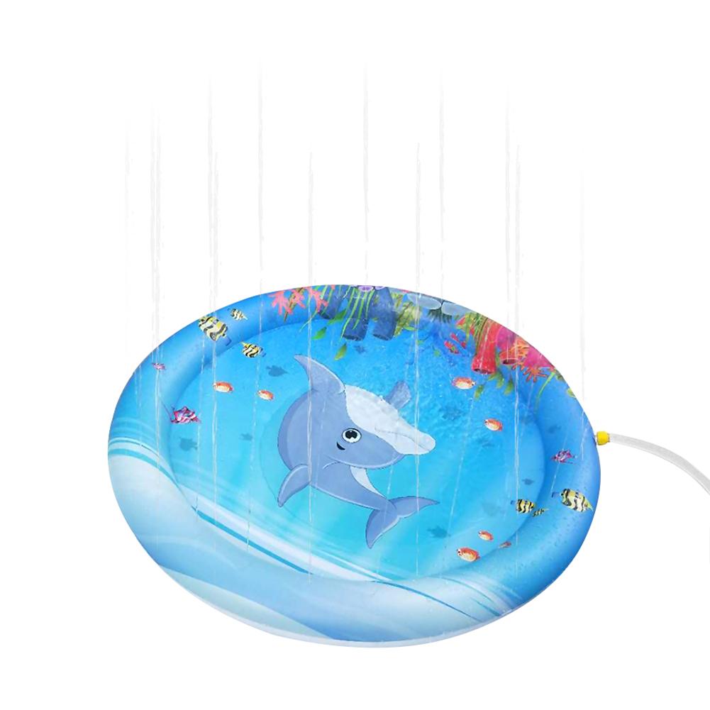 Opblaasbare Strooi Splash Play Mat Water Speelgoed Fun Outdoor Party Zomer Sprinkler Splash Pad voor Kinderen Peuters Kids: Default Title