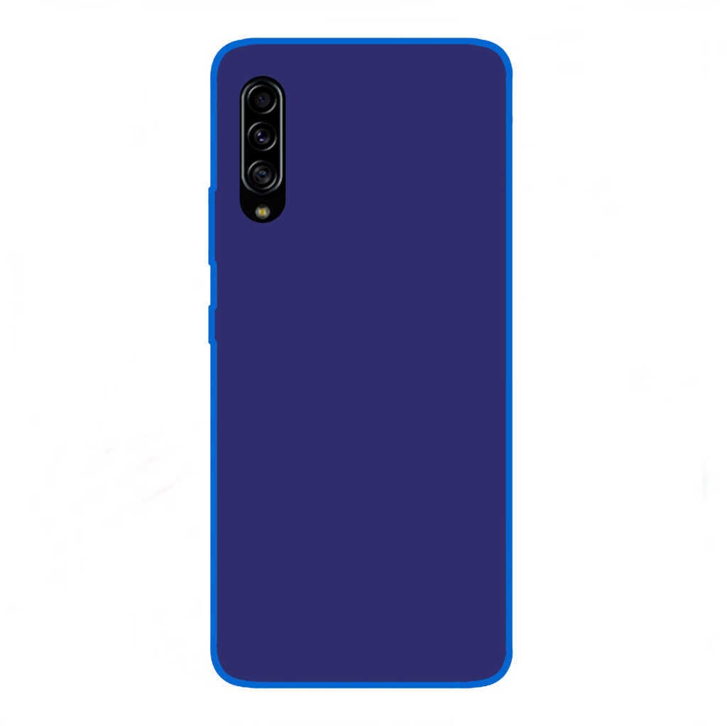 Case Samsung A90 5G Blauw Case Gel Tpu Mobiele Telefoon Accessoires