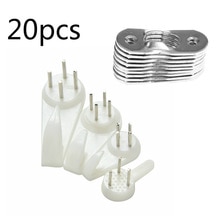 20Stck 37mm X 15mm Bild Aufhänger Metall Schlüsselloch Aufhänger Befestigungen Für Bild Foto Rahmen Furnniture Schrank Stift länge 15mm