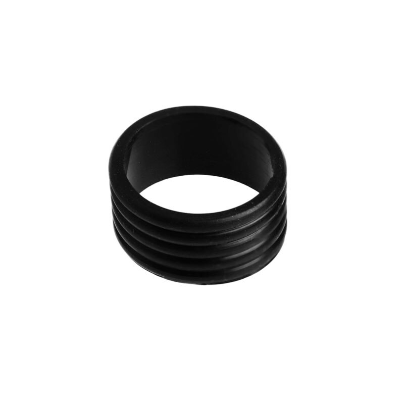 Stretchy Tennis Racket Handvat Rubber Ring Tennis Racquet Band Overgrips: black