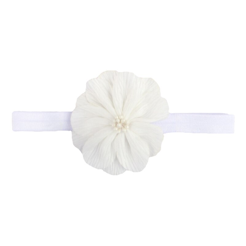 Baby Wellenförmige Falten Stirnband freundlicher Stirnband Neugeborenen Bogen Bandana Kind Foto Haar Zubehör Requisiten freundlicher Kopf Blume: 04