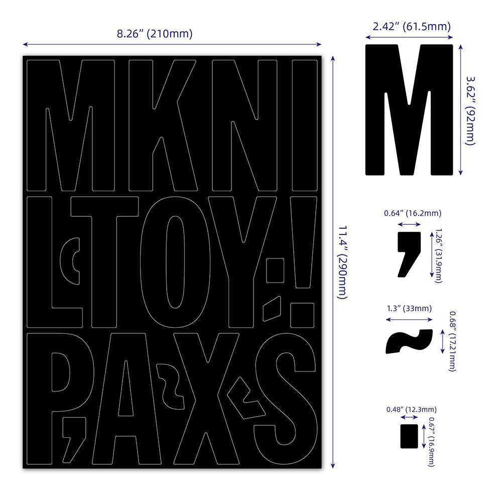 Vinyl Letters and Numbers Stickers Waterproof Sunproof Bottles Mailbox DIY Label Sticker All-purpose Kitchen Bathroom Home Label