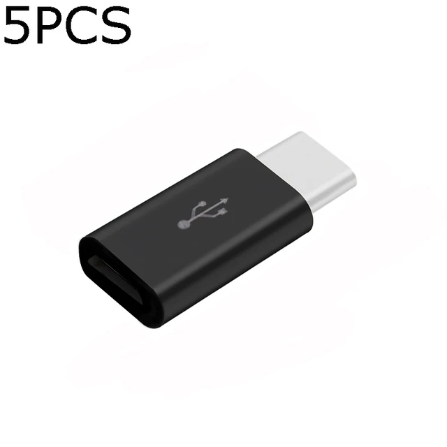 Złącze USB typu C żeńskie na Micro USB męskie Adapter ładowarki Micro USB typu C do konwertera telefonu Xiaomi Redmi Huawei: BŁĘKITNA