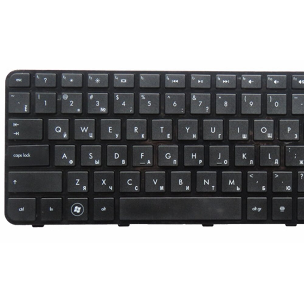 Gzeele russisk bærbar tastatur til hp paviljong 681800-251 673613-251 699497-251 700271-251 aer 36701310 sg-55120- xaa ru ramme