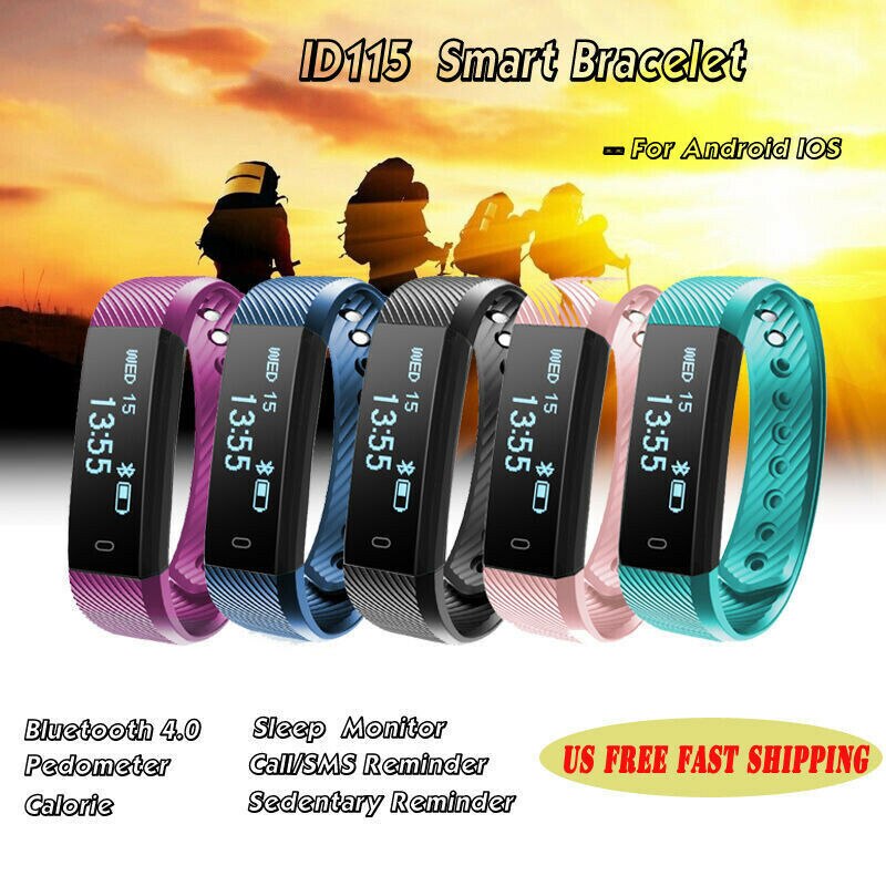 Smart Horloge Sport Horloges Gezondheid Smart Polsband Fitness Stappenteller Armband Bluetooth Wekker Waterdicht Mannen Horloge