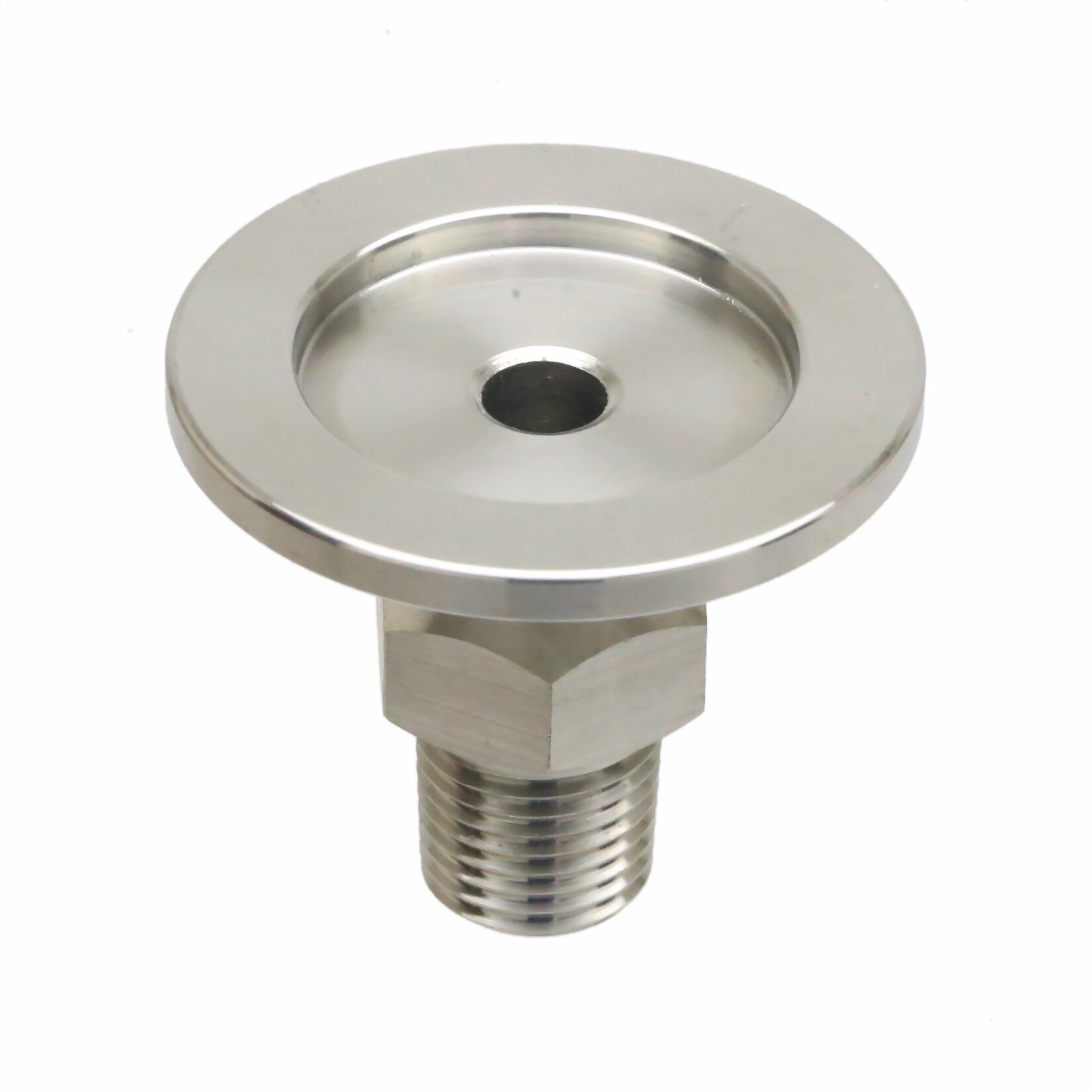 ISO-KF25 (NW/KF-25) to 1/4" inch Female PT Pipe Threads adapter Vacuum Flanges Fitting SS304 Stainless Steel 304