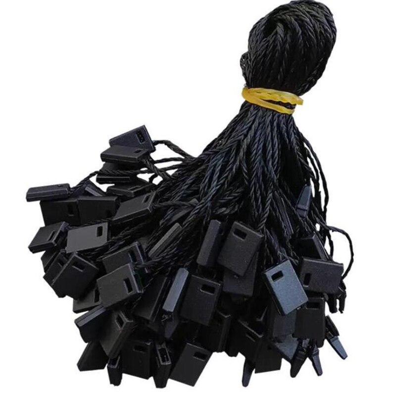 Gratis Bezorging Zwart En Waite Hang Tag String Hang Tag Strings Snoer Voor Kledingstuk Rijgen Prijs Hangtag Of seal Tag