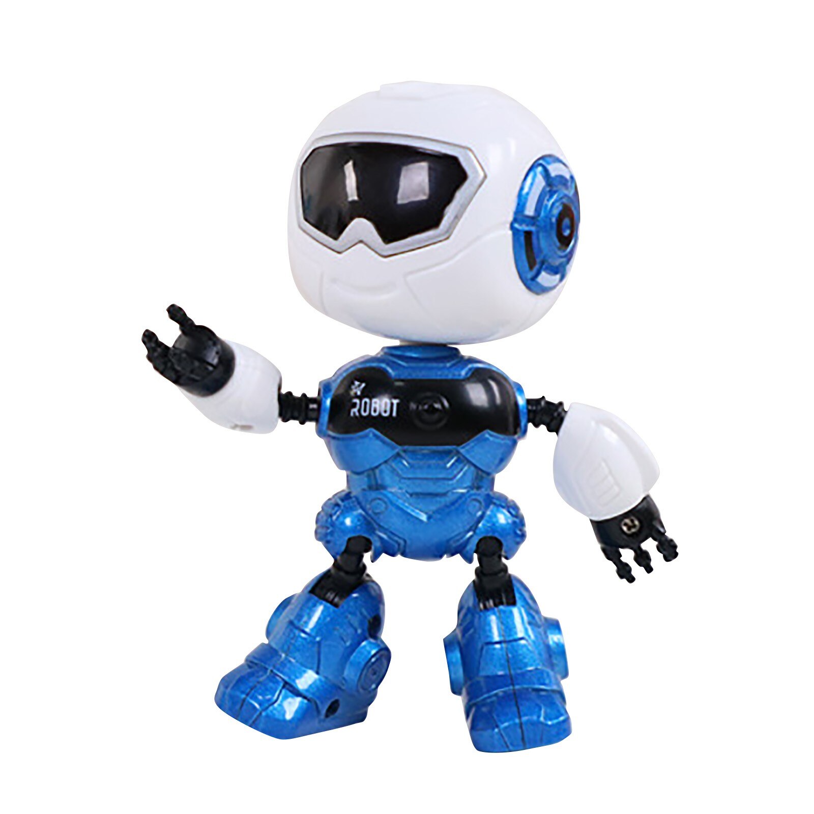 toys for children Novelty Puzzle Alloy Robot Induction Music And Light Variable Modeling Toy toys zabawki dla dzieci#L4: A