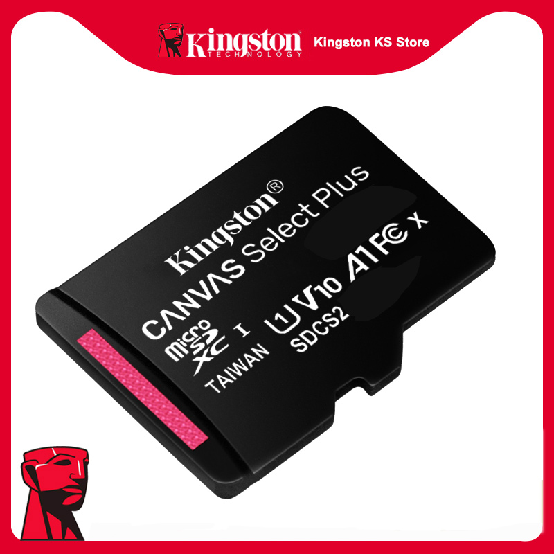 Kingston-tarjeta Micro SD Original, 16GB, 32 GB, 64GB, 128GB, 256GB, 512GB, adaptador de tarjetas Microsd,