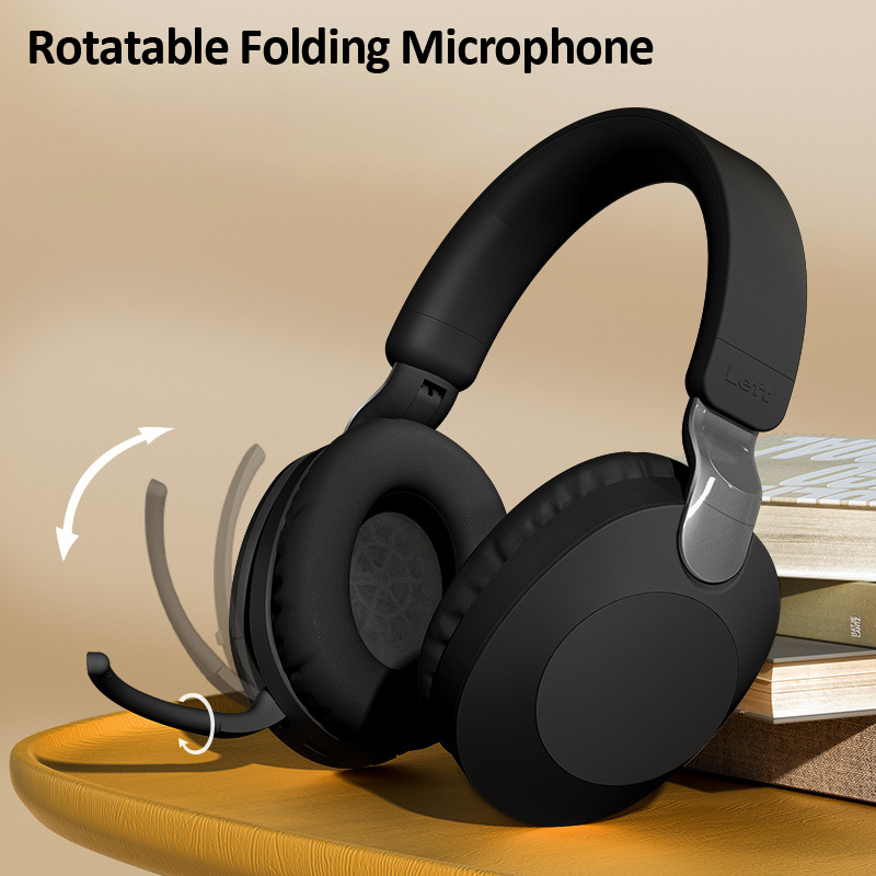 Bezprzewodowy zestaw słuchawkowy Bluetooth z mikrofonem Zestaw głośnomówiący HIFI Stereo BT5.1 Słuchawki douszne do rozmów i muzyki