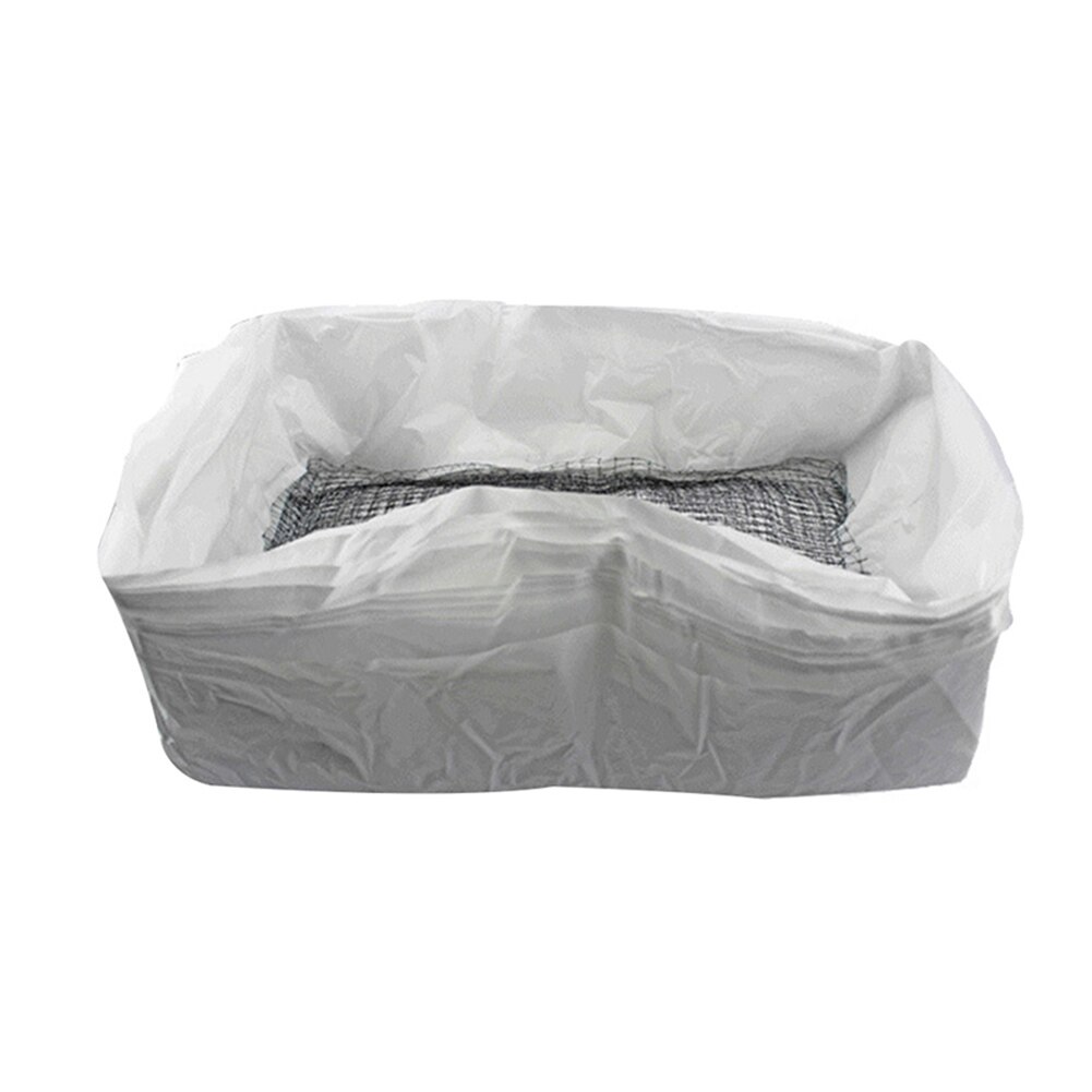 10 Pcs Reusable Cat Feces Filter Net Cats Sifting Litter Tray Liners Elastic Litter Box Liners AUG889: Default Title