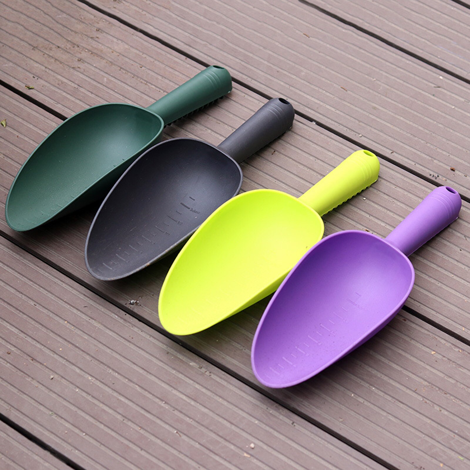 Gardening Shovel Tool Pet Food Fertilizer Transferring Seeds Potting Soil Plastic Feeding Birds Garden Plastic Shovel