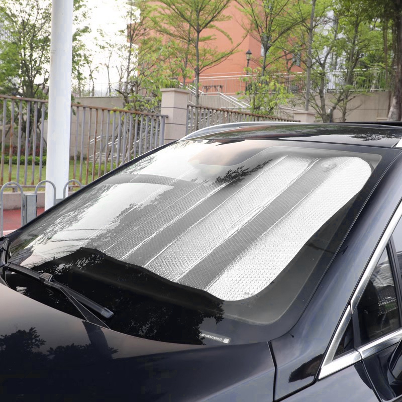 Parasol para ventana de coche, cubierta para ventana delantera de coche, protección Anti-UV, bloque de parabrisas trasero delantero, cubierta para parabrisas, accesorios para automóvil