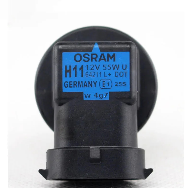 OSRAM Original H11 12V 55W 64211 PGJ19-2 ligne voiture halogène phare Auto ampoule 3200K lampe Standard OEM fabriqué en allemagne