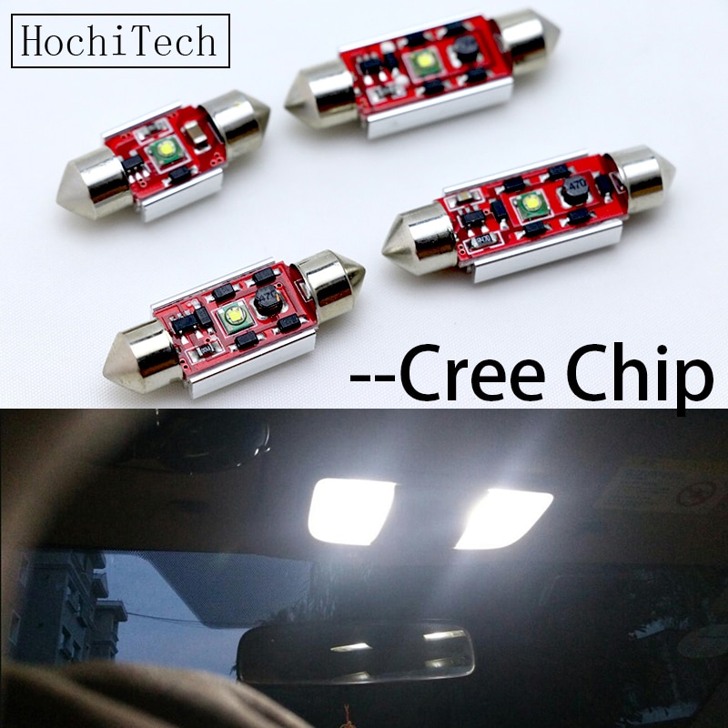 Top 31Mm 36Mm 39Mm 42Mm C5W C10W Super Heldere Cree Chip Auto Led Festoen Licht canbus Foutloos Interior Dome Lamp Wit