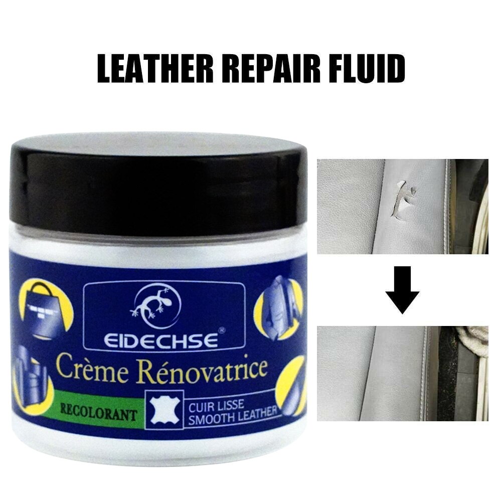 Leather Vinyl Repair Filler Compound Cream for Leather Restoration Cracks Burns Car Seat Sofa Holes JS23