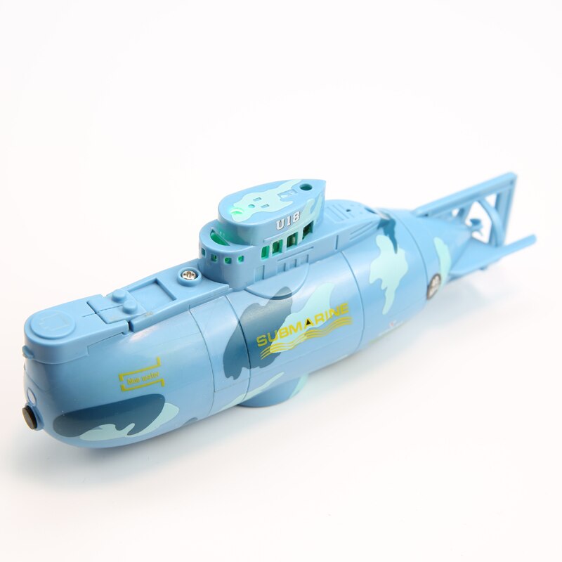 6CH Mini Afstandsbediening Submarine Rc Speedboot Hoge Snelheid Race Rotatie Outdoor Elektrische Speelgoed Cadeau Voor Kinderen