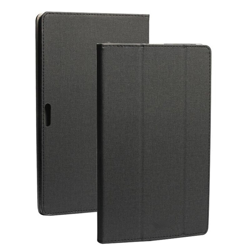 Funda para Teclast M16 de 11,6 pulgadas, carcasa de cuero Pu con soporte para Tablet Pc y bolígrafo Stylus de película: Black add glass